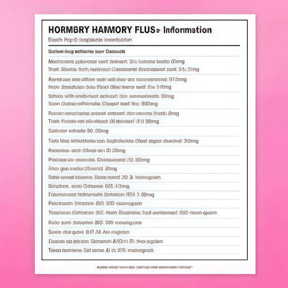 New Hormone Harmony PLUS+